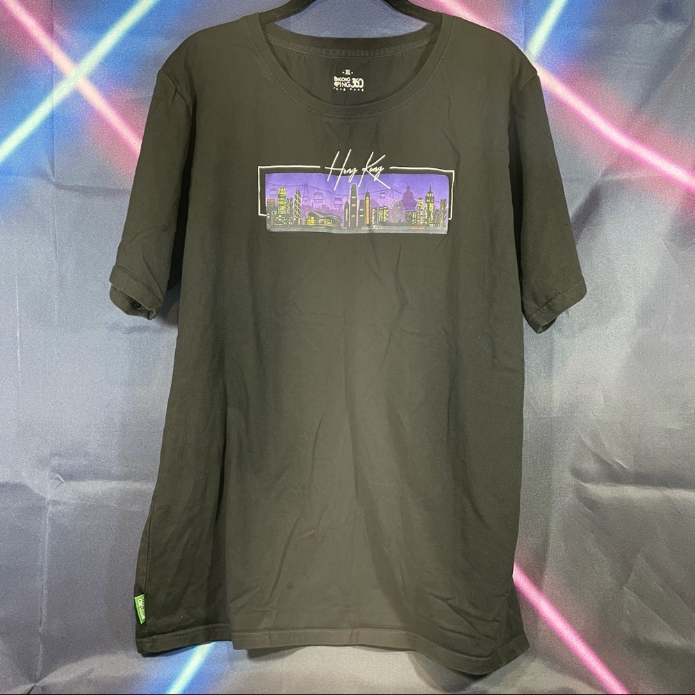Ngong Ping 360 Hong Kong Skyline T-Shirt Men’s XL